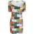 Kenzo Kenzo Paris Label Bodycon Dress Clothing MU MULTICOLOR