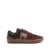 Lanvin Lanvin Clay Sneakers With Translucid Sole Shoes 3940 BURGUNDY/GREEN