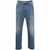 Golden Goose Golden Goose Golden M`S Happy Medium Stone Washed Denim Clothing 50100 BLUE