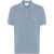 MAISON KITSUNÉ Maison Kitsuné Fox Head Patch Regular Polo Clothing P154 MOONLIGHT BLUE