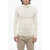 Jil Sander Turtleneck Tech Wool Sweater White