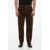 Gucci Corduroy Chinos Pants With Belt Loops Brown