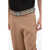 Burberry Stretch Fabric Pants With Tartan Elastic Waistband Beige