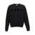 Marni Fur-effect logo sweatshirt Black