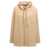 Marni Logo embroidery hooded jacket Beige