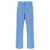 Marni Logo embroidery pants Light Blue