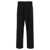 Marni Logo embroidery pants Black