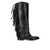 STRATEGIA STRATEGIA BLACK FRINGED BOOT Black