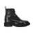 Elena Iachi ELENA IACHI BLACK ZIPPED ANKLE BOOT Black