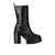 PALOMA BARCELO’ PALOMA BARCELÓ EROS BLACK HEELED ANKLE BOOT Black