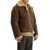 Burberry Shearling Aviator Jacket For MOSS