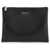 Alexander McQueen Cross-Bar Pouch BLACK/SILVER