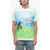 SKY HIGH FARM Printed Organic Cotton Crew-Neck T-Shirt White