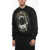 1989 STUDIO Printed Brushed Cotton Crew-Neck Sweatshirt Black