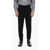 Prada Stretch Fabric Pants With Zipped Pockets Black