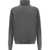 ARAGONA CASHMERE Turtleneck Sweater SMOG