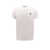 Burberry Organic cotton t-shirt with embroidered monogram White