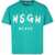 MSGM Unisex Jersey T-Shirt GREEN