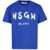 MSGM Unisex Jersey T-Shirt BLUE