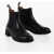 Ralph Lauren Leather Bryson Chelsea Boots Black