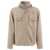 C.P. Company C.P. Company "Brushed And Emerized Diagonal Fleece" Zipped Hoodie Beige