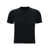 JACQUEMUS Black Fitted T-Shirt With Logo Patch In Stretch Cotton Woman Black