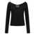 JACQUEMUS Jacquemus "Le Haut Pralu" Top Black