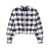 Balmain Balmain Checkered Jacket BLUE