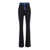 COPERNI 'Second Skin' Black Flared Pants In Ribbed Fabric Woman Black