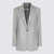 ANTONELLI Antonelli Grey Virgin Wool Blend Blazer LIGHT GREY