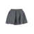 SHUSHU/TONG Irregular Pleated Skirt GREY