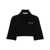 Palm Angels Palm Angels Logo Cropped Polo Shirt Black