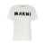 Marni Crayon logo T-shirt White/Black