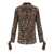 Elisabetta Franchi ELISABETTA FRANCHI ANIMAL PRINT SHIRT Brown