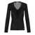 Elisabetta Franchi ELISABETTA FRANCHI BLACK RIBBED TOP Black