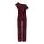 Elisabetta Franchi ELISABETTA FRANCHI ROUGE NOIR JUMPSUIT WITH SEQUINS Red