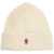 Moncler Grenoble Virgin Wool Beanie Hat In NATURAL