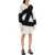 Moschino Brushed Knit Dress MULTI WHITE   2