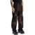 MUGLER Patchwork Cargo Pants With BLACK DARK CHOCOLATE