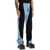 MUGLER Two-Tone Denim Jeans TOKYO BLUE BLACK