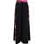 PUCCI Palazzo Pants NERO+FUXIA/MARRONE