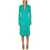 Alberta Ferretti V-Neck Dress* GREEN