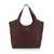 Pinko Tote Bag Puzzle Pelle Di BROWN