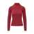 COURRÈGES Courrèges Mockneck Light Rib RED