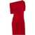 JACQUEMUS Jacquemus La Mini Rboe Drapeado Dress RED