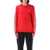 EA7 Ea7 Emporio Armani Asv 7 Lines Crew-Neck Sweatshirt RED