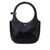 COURRÈGES Courrèges Leather Handbag Black