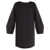 Emporio Armani Emporio Armani Cotton Short Dress Black