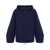 Emporio Armani Emporio Armani Logo Cotton Hoodie BLUE