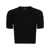 Balenciaga Balenciaga Allover Logo Top Black